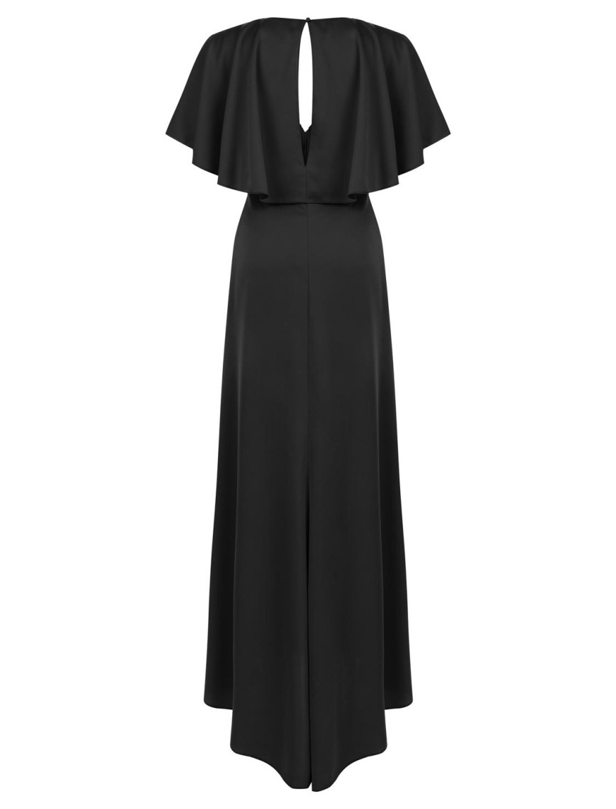 Düğümlü Uzun Elbise Düğümlü Uzun Elbise