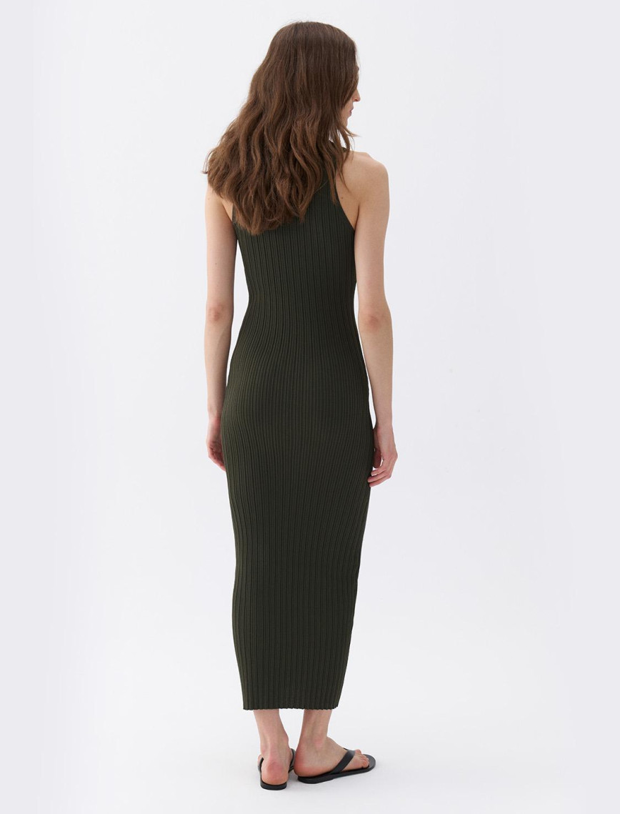 Pencere Detaylı Triko Elbise Pencere Detaylı Triko Elbise