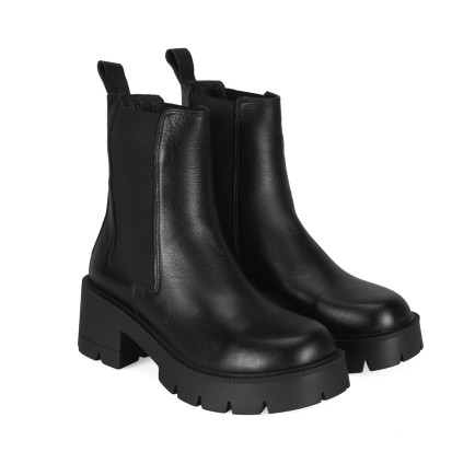 Kadın Siyah Topuklu Bot Kadın Siyah Topuklu Bot