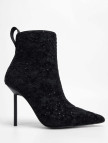 Tamer Tanca Kadın Tekstil Siyah Topuklu Bot Tamer Tanca Kadın Tekstil Siyah Topuklu Bot
