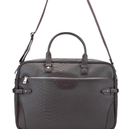 Tamer Tanca Erkek Vegan Kahverengi Evrak Çantası