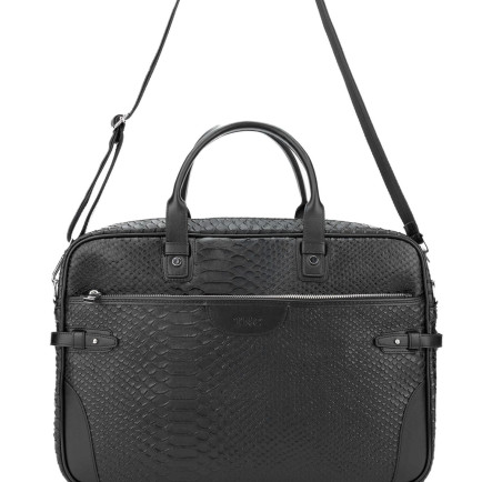 Tamer Tanca Erkek Vegan Siyah Evrak Çantası