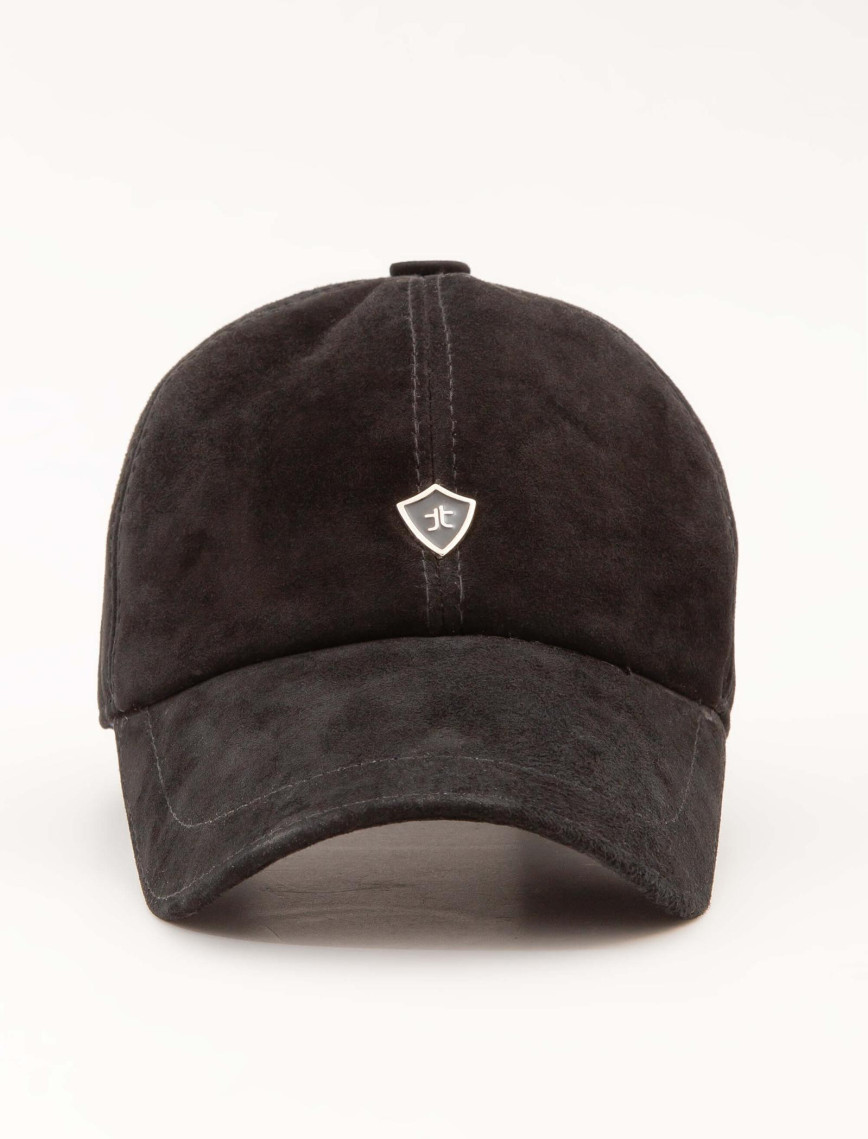 Tamer Tanca Erkek Vegan Siyah Süet Şapka Tamer Tanca Erkek Vegan Siyah Süet Şapka