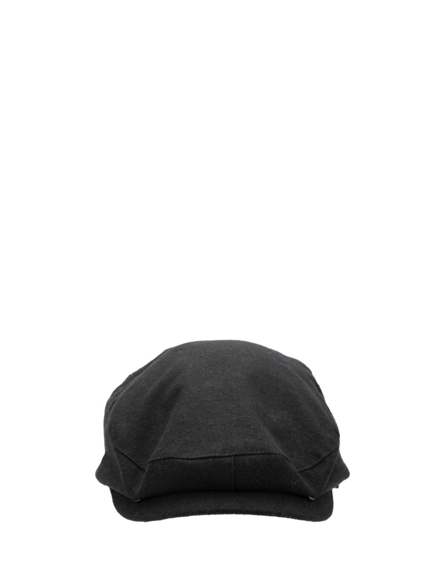 Tamer Tanca Erkek Deri/Keten/Hasır Siyah Şapka Tamer Tanca Erkek Deri/Keten/Hasır Siyah Şapka