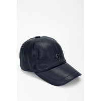 Tamer Tanca Erkek Hakiki Deri Lacivert Şapka Tamer Tanca Erkek Hakiki Deri Lacivert Şapka