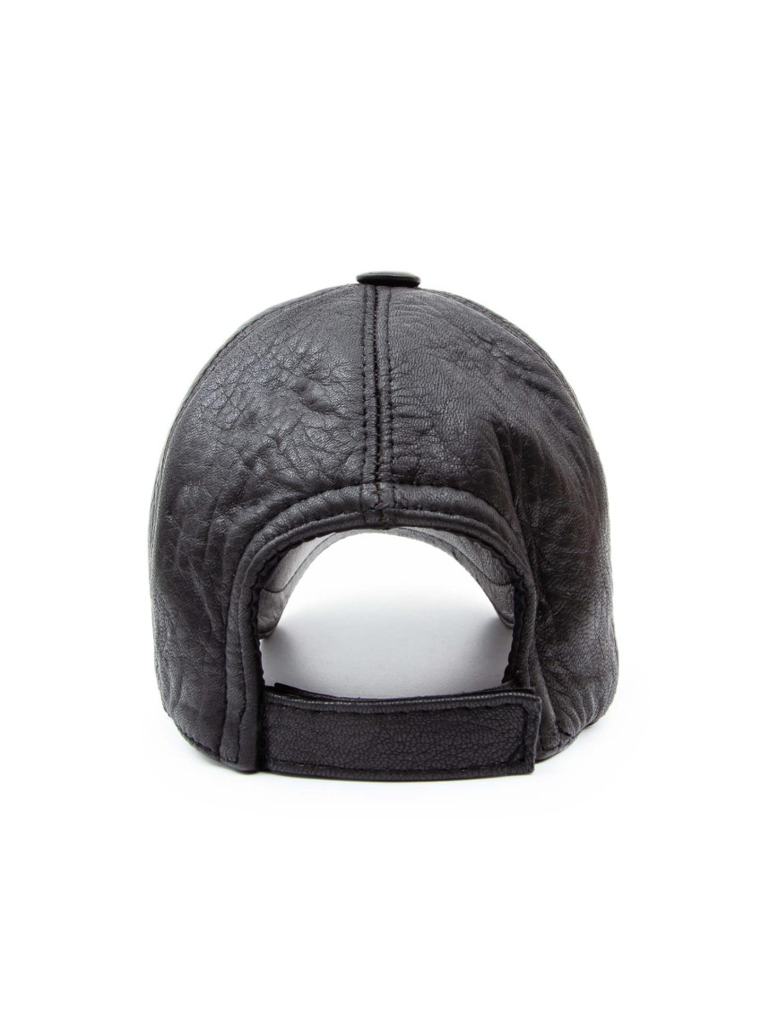 Tamer Tanca Erkek Hakiki Deri Siyah Şapka Tamer Tanca Erkek Hakiki Deri Siyah Şapka