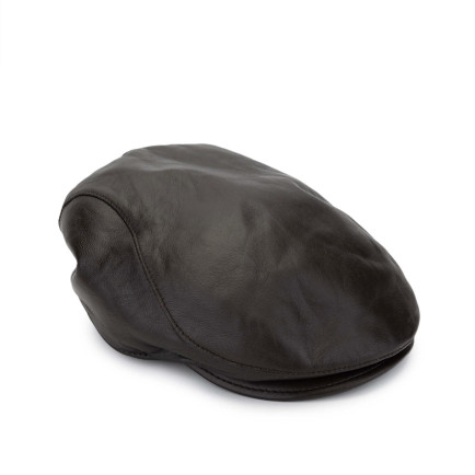 Tamer Tanca Erkek Hakiki Deri Kahverengi Şapka Tamer Tanca Erkek Hakiki Deri Kahverengi Şapka