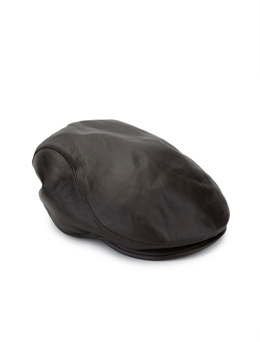 Tamer Tanca Erkek Hakiki Deri Siyah Şapka Tamer Tanca Erkek Hakiki Deri Siyah Şapka