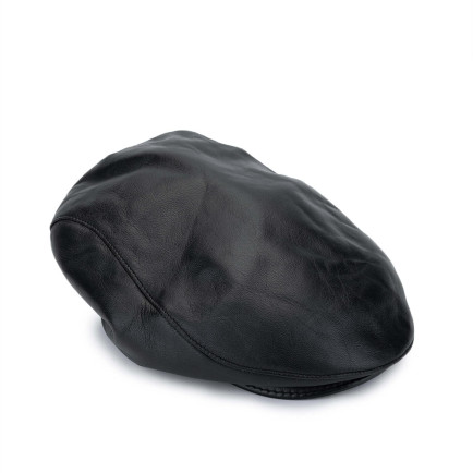 Tamer Tanca Erkek Hakiki Deri Siyah Şapka Tamer Tanca Erkek Hakiki Deri Siyah Şapka