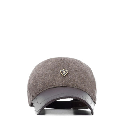 Tamer Tanca Erkek Hakiki Deri Kahverengi Şapka Tamer Tanca Erkek Hakiki Deri Kahverengi Şapka