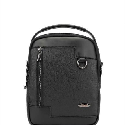 Tamer Tanca Erkek Vegan Siyah Body Bag Çanta Tamer Tanca Erkek Vegan Siyah Body Bag Çanta