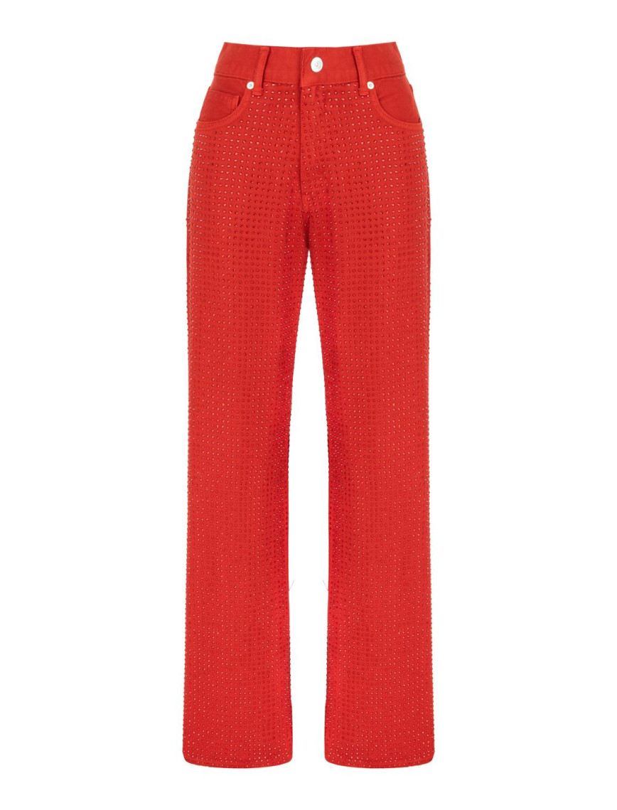 Taş Tasarımlı Jean Pantolon