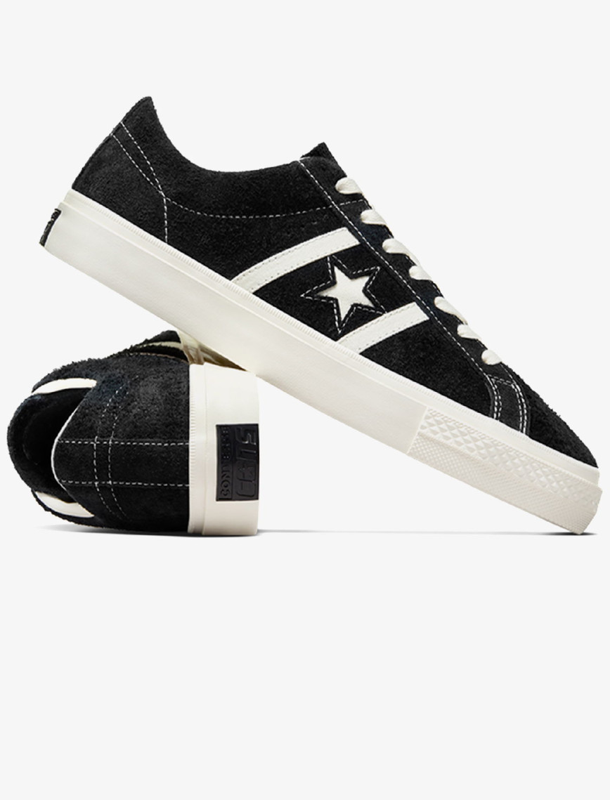 Converse One Star Academy Pro Unisex Siyah Süet Sneaker Converse One Star Academy Pro Unisex Siyah Süet Sneaker