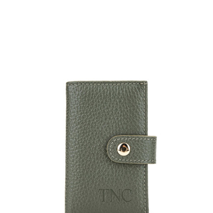 Tamer Tanca Unisex Hakiki Deri Haki Kartlık Tamer Tanca Unisex Hakiki Deri Haki Kartlık