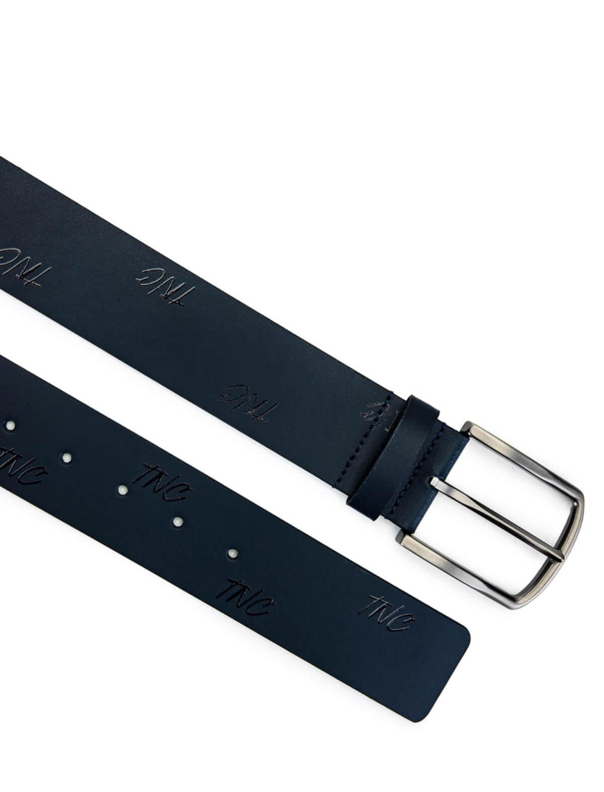 Tamer Tanca Erkek Hakiki Deri Lacivert Spor Kemer Tamer Tanca Erkek Hakiki Deri Lacivert Spor Kemer