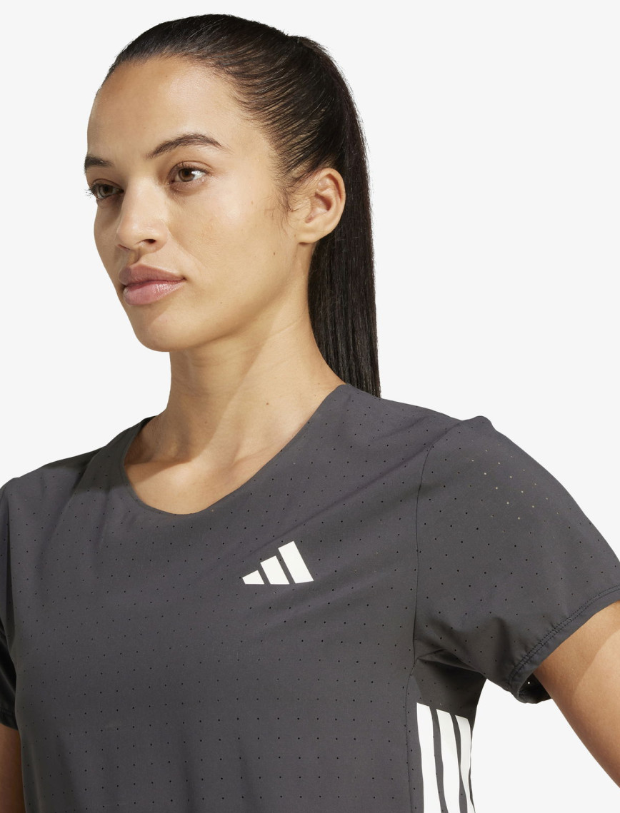 adidas Adizero Running Kadın Siyah Koşu T-Shirt adidas Adizero Running Kadın Siyah Koşu T-Shirt