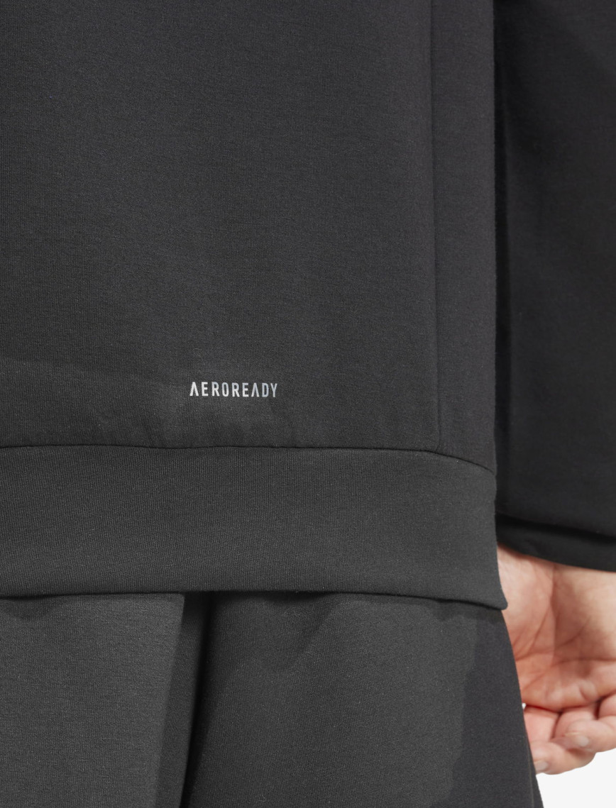 adidas Designed For Training Crew Erkek Siyah Sweatshirt adidas Designed For Training Crew Erkek Siyah Sweatshirt