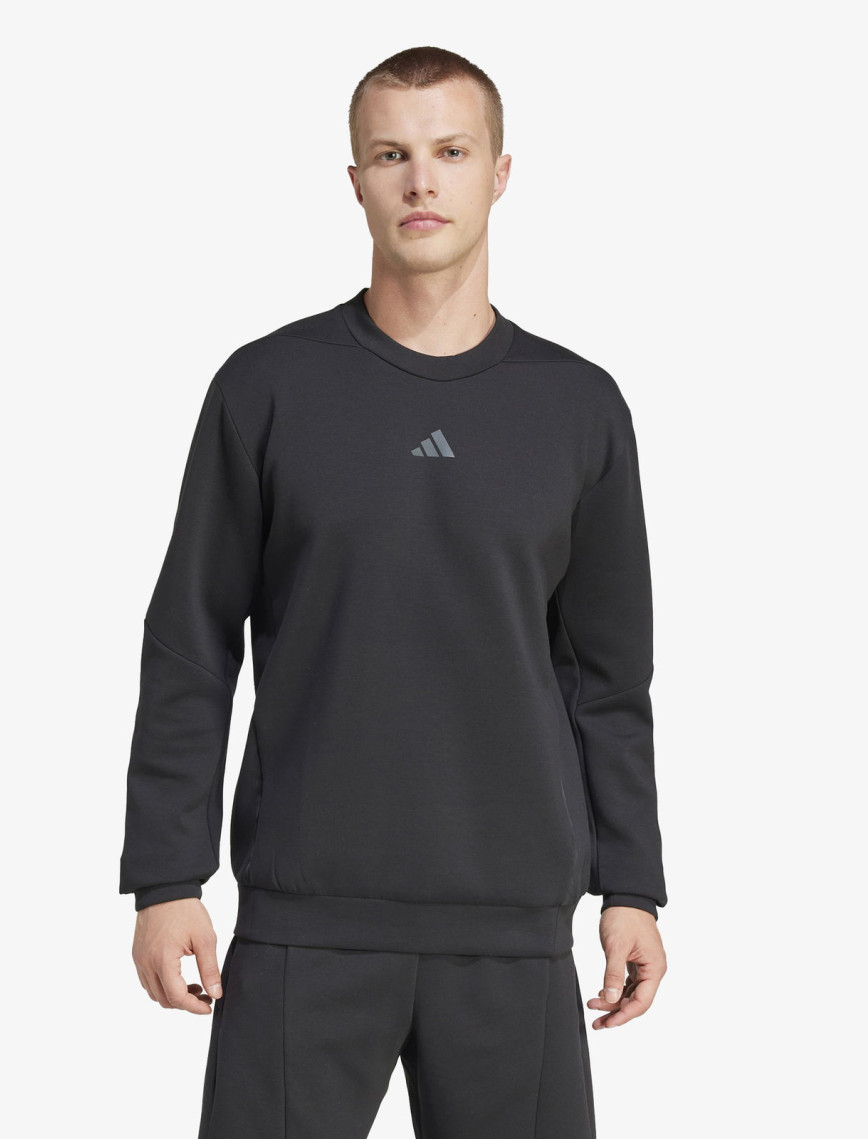 adidas Designed For Training Crew Erkek Siyah Sweatshirt adidas Designed For Training Crew Erkek Siyah Sweatshirt