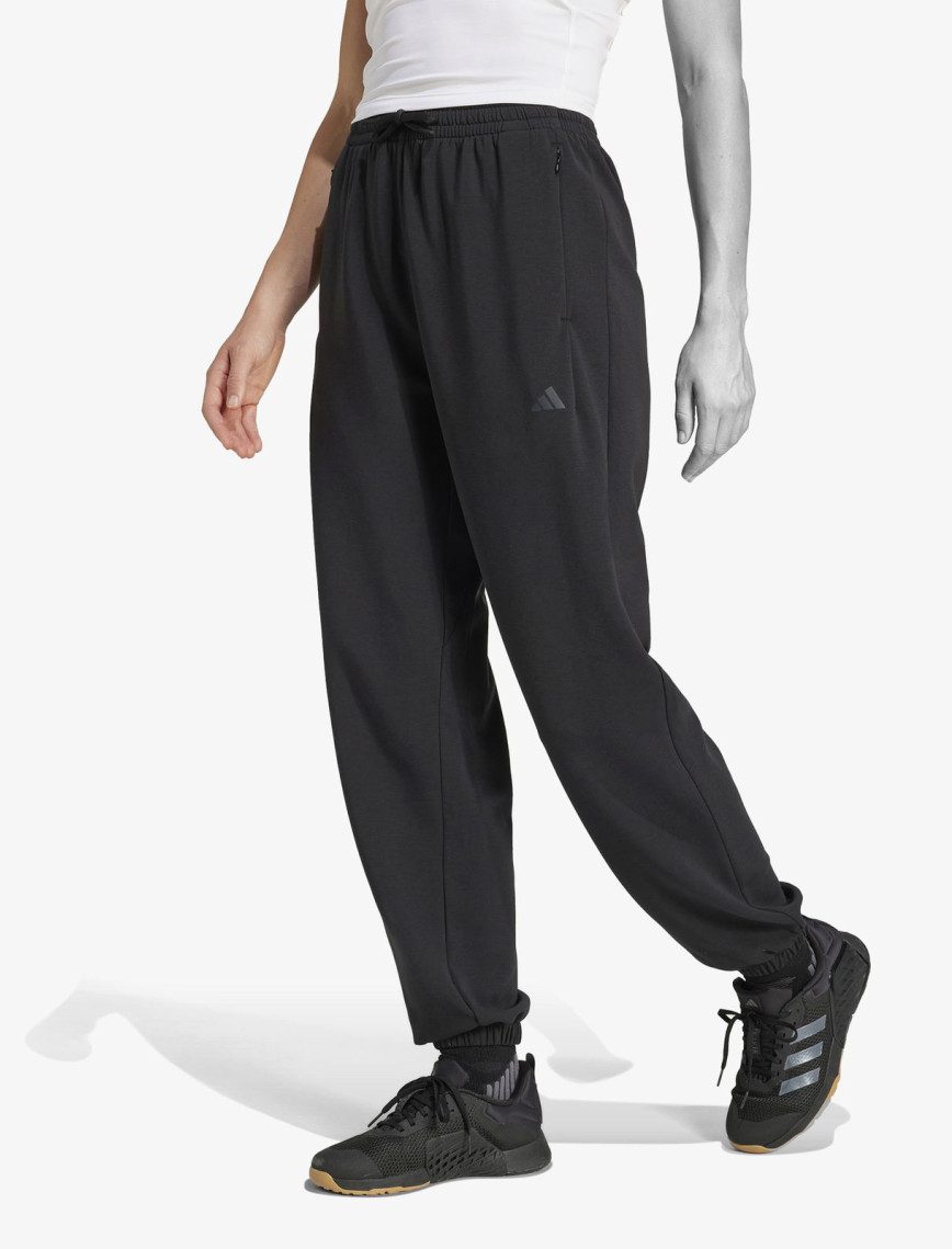 adidas Designed For Training Crew Kadın Siyah Antrenman Eşofman Altı adidas Designed For Training Crew Kadın Siyah Antrenman Eşofman Altı