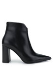 Tamer Tanca Kadın Hakiki Deri Siyah Deri Topuklu Bot Tamer Tanca Kadın Hakiki Deri Siyah Deri Topuklu Bot