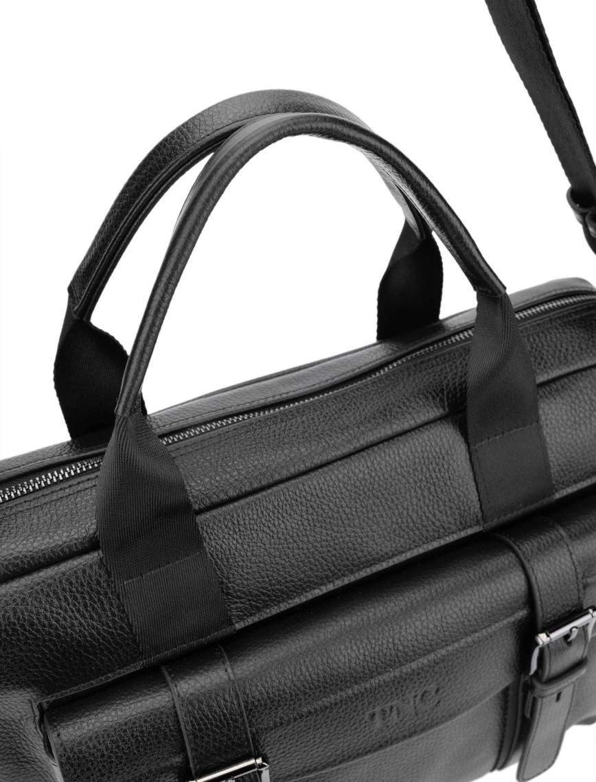 Tamer Tanca Erkek Hakiki Deri Siyah Floter Evrak Çantası Tamer Tanca Erkek Hakiki Deri Siyah Floter Evrak Çantası