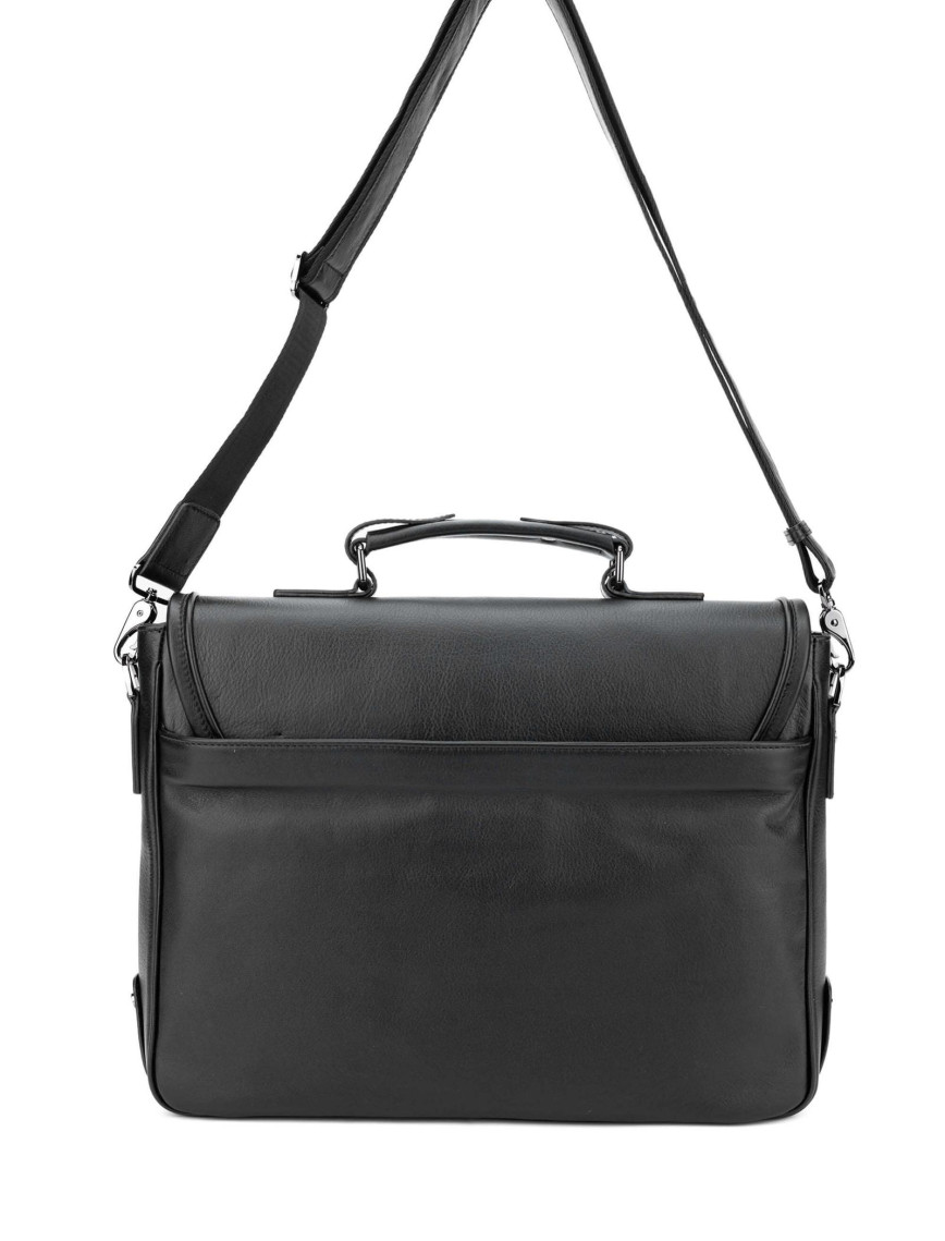 Tamer Tanca Erkek Hakiki Deri Siyah Evrak Çantası Tamer Tanca Erkek Hakiki Deri Siyah Evrak Çantası