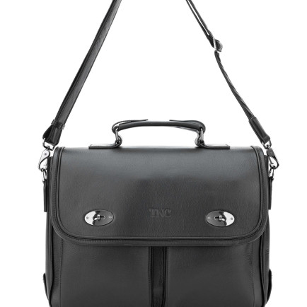 Tamer Tanca Erkek Hakiki Deri Siyah Evrak Çantası Tamer Tanca Erkek Hakiki Deri Siyah Evrak Çantası