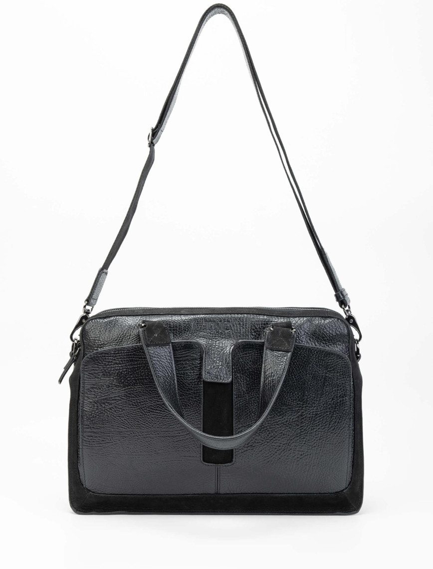 Tamer Tanca Erkek Hakiki Deri Siyah Evrak Çantası Tamer Tanca Erkek Hakiki Deri Siyah Evrak Çantası