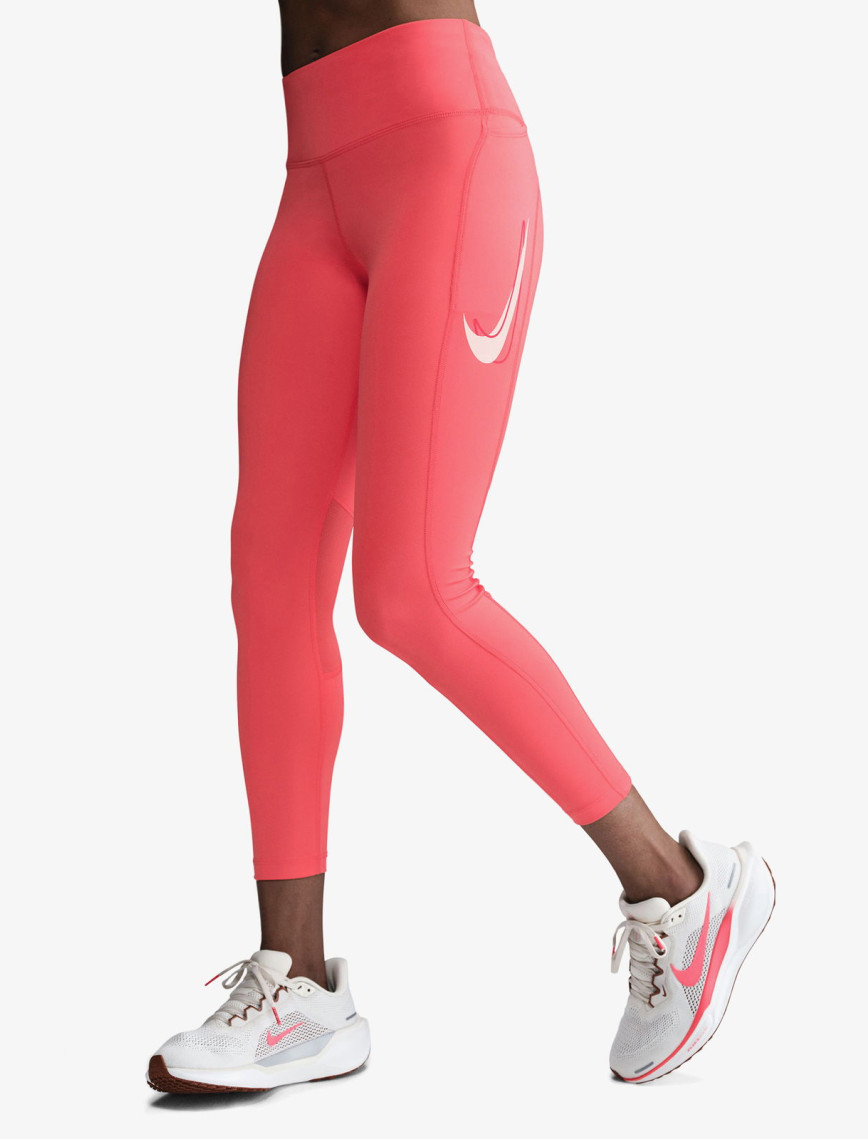Nike Fast Dri-Fit Kadın Turuncu Tayt