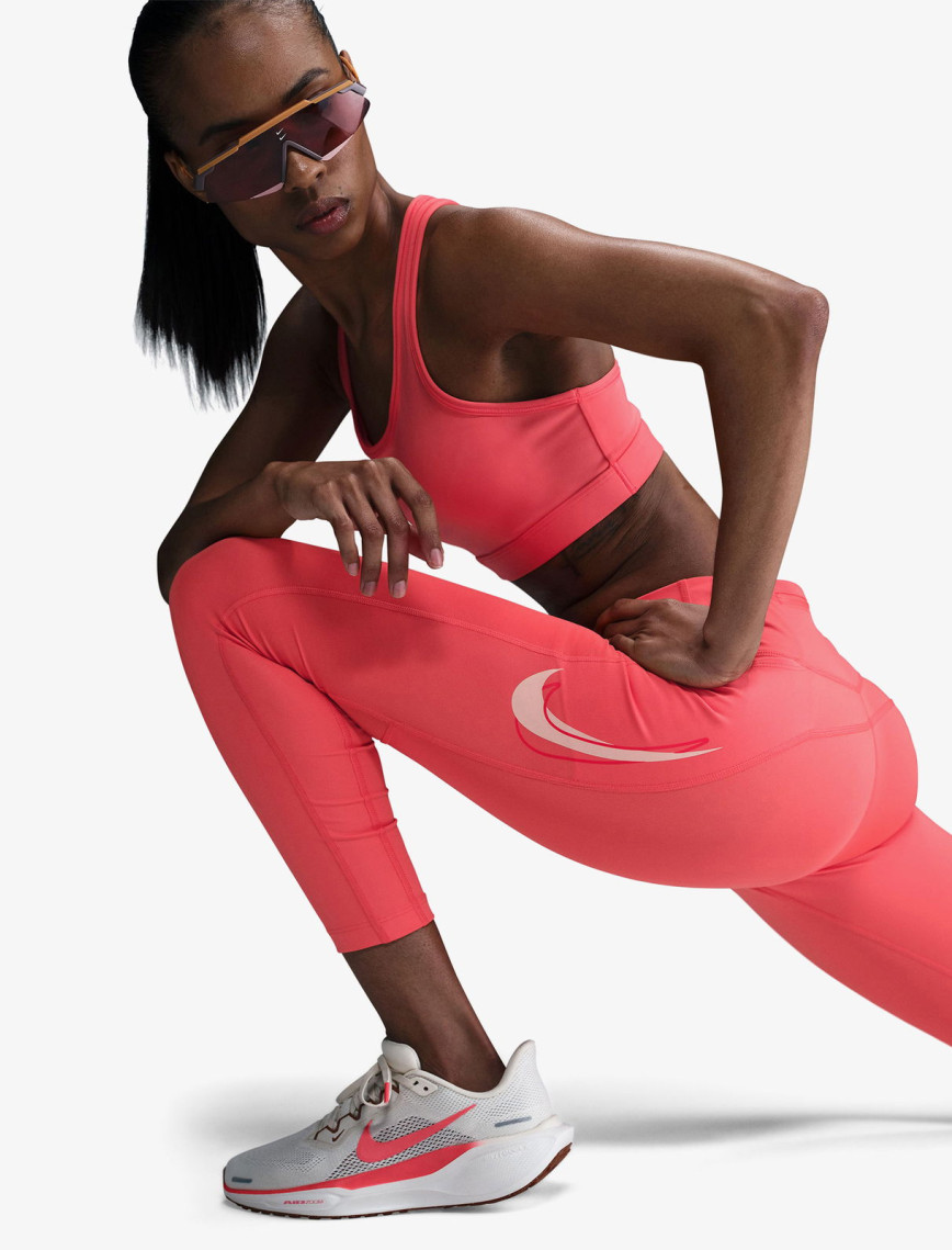 Nike Fast Dri-Fit Kadın Turuncu Tayt