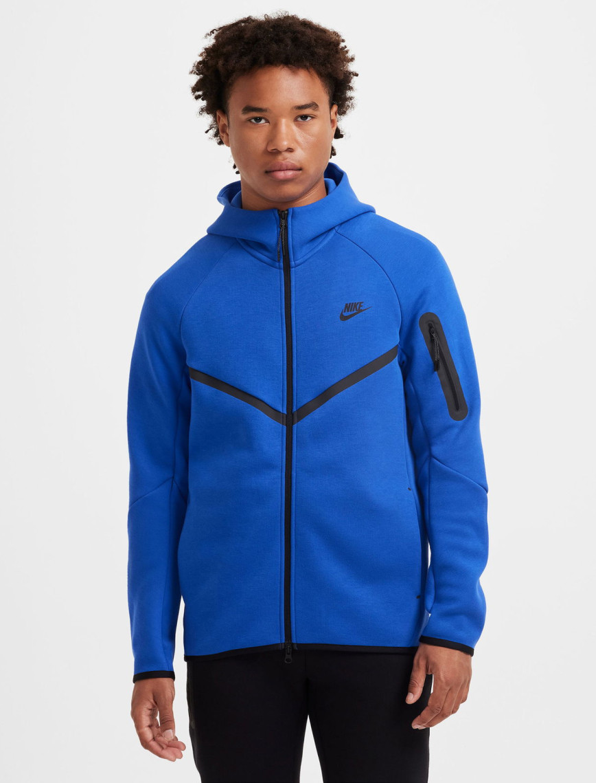 Nike Tech Fleece Erkek Mavi Eşofman Üstü