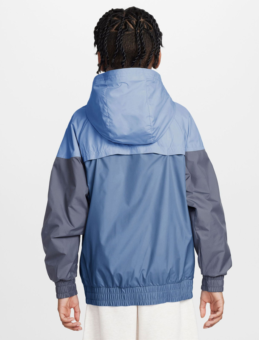 Nike Sportswear Windrunner Genç Çocuk Mavi Ceket Nike Sportswear Windrunner Genç Çocuk Mavi Ceket
