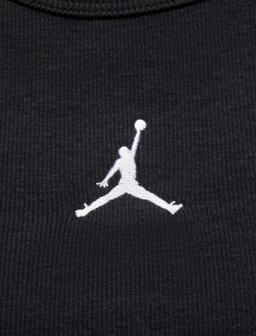 Jordan Essentials Kadın Siyah Kolsuz T-Shirt Jordan Essentials Kadın Siyah Kolsuz T-Shirt