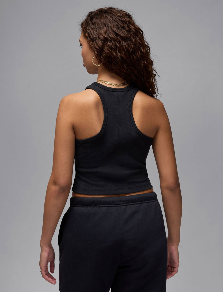 Jordan Essentials Kadın Siyah Kolsuz T-Shirt Jordan Essentials Kadın Siyah Kolsuz T-Shirt