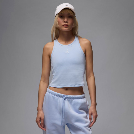 Jordan Essentials Kadın Mavi Kolsuz T-Shirt Jordan Essentials Kadın Mavi Kolsuz T-Shirt