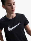 Nike One Swoosh Dri-Fit Kadın Siyah T-Shirt