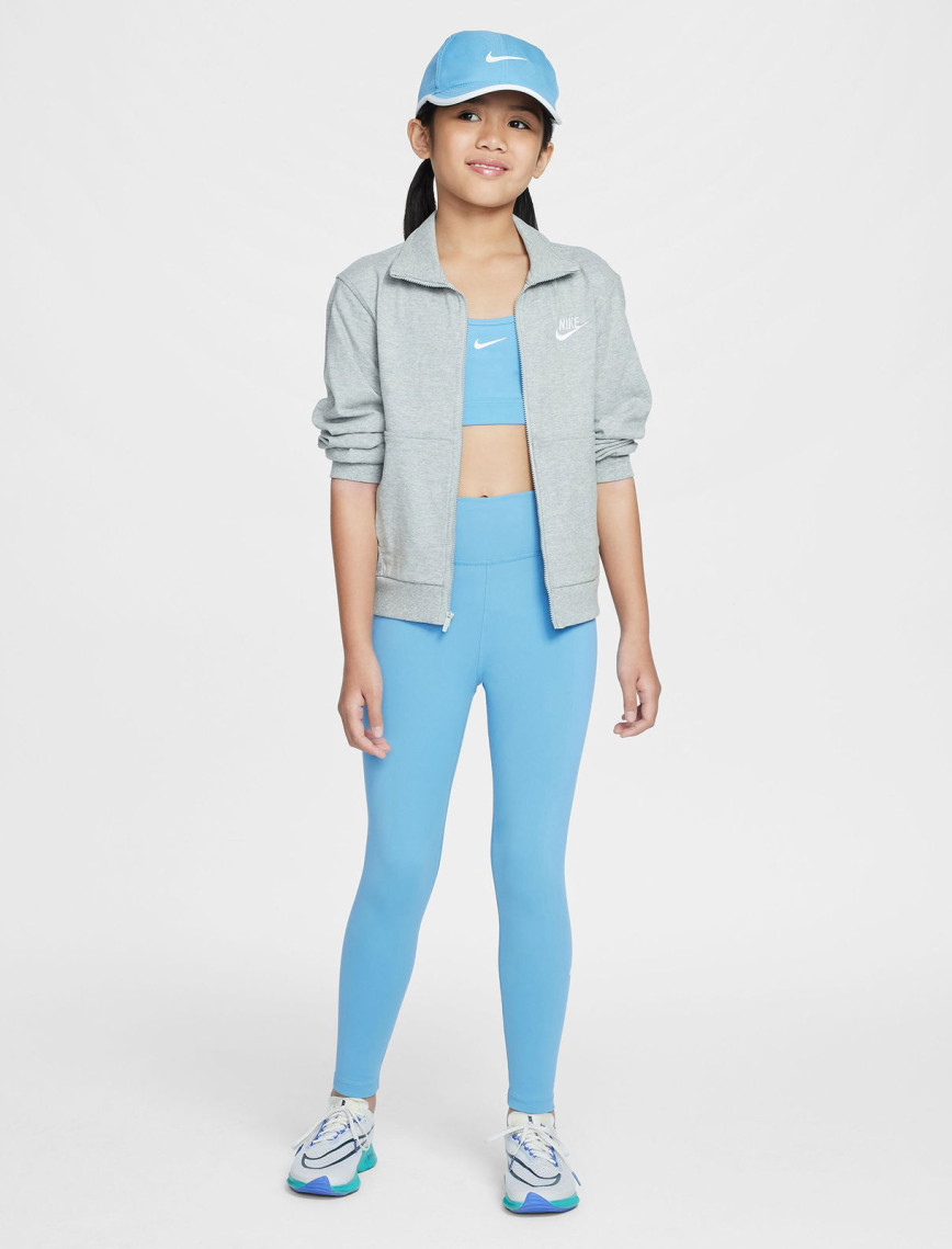 Nike Dri-Fit One Çocuk Mavi Tayt Nike Dri-Fit One Çocuk Mavi Tayt