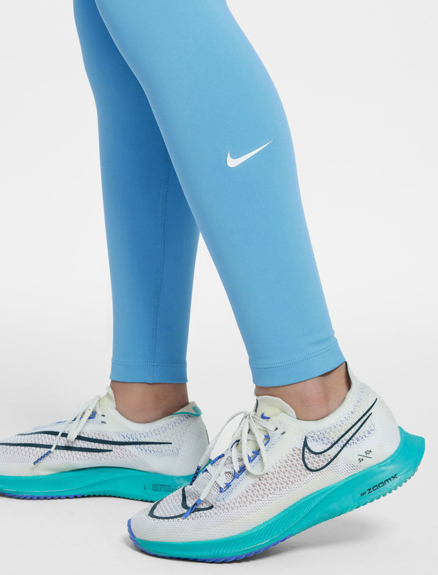 Nike Dri-Fit One Çocuk Mavi Tayt Nike Dri-Fit One Çocuk Mavi Tayt