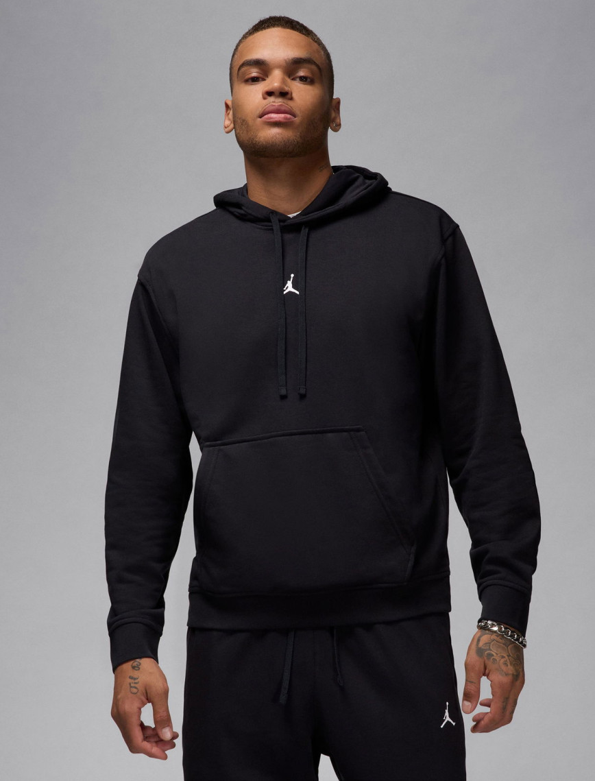 Jordan Dri-Fit Sport Crossover Fleece Erkek Siyah Sweatshirt Jordan Dri-Fit Sport Crossover Fleece Erkek Siyah Sweatshirt