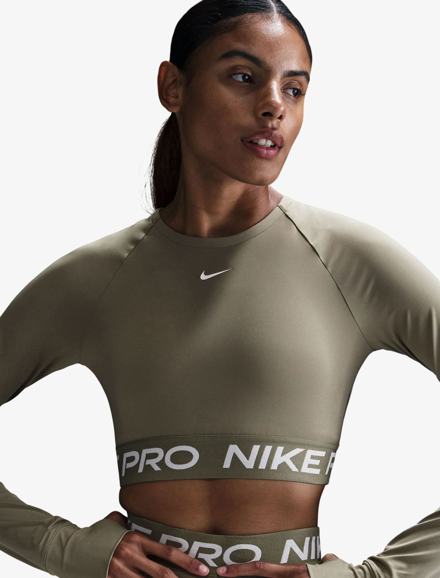 Nike Pro Dri-Fit 365 Kadın Yeşil T-Shirt Nike Pro Dri-Fit 365 Kadın Yeşil T-Shirt