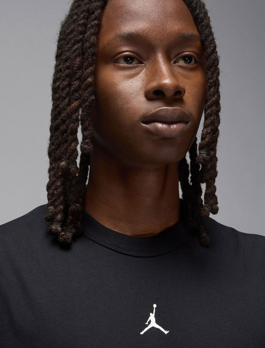 Jordan Dri-Fit Sport Erkek Siyah Kolsuz T-Shirt