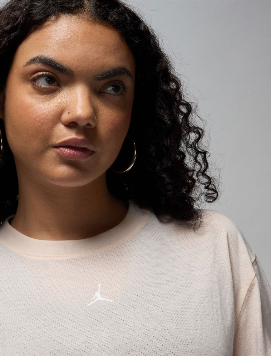 Jordan Sport Diamond Kadın Krem T-Shirt Jordan Sport Diamond Kadın Krem T-Shirt