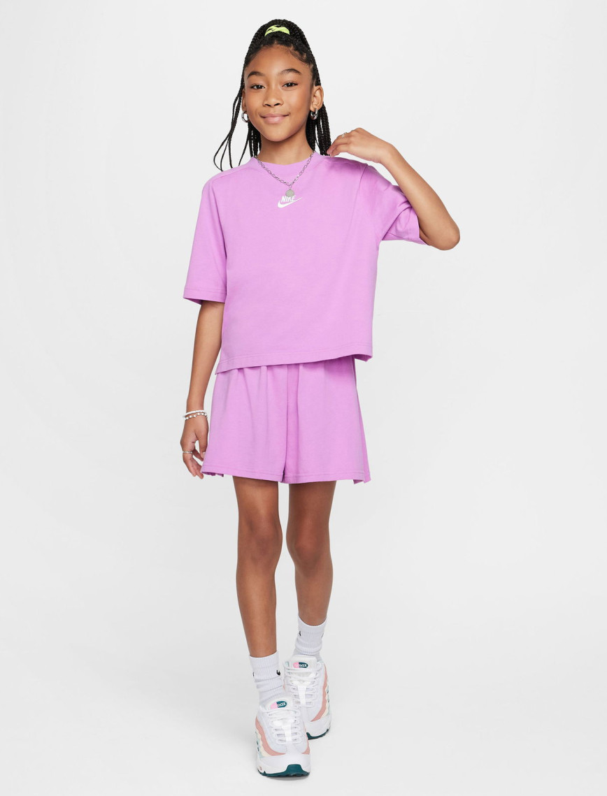 Nike Sportswear Çocuk Mor T-Shirt Nike Sportswear Çocuk Mor T-Shirt