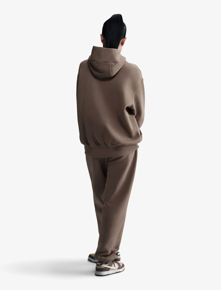 Nike Dri-Fit Sportswear Phoenix Fleece Oversize Kadın Kahverengi Sweatshirt Nike Dri-Fit Sportswear Phoenix Fleece Oversize Kadın Kahverengi Sweatshirt