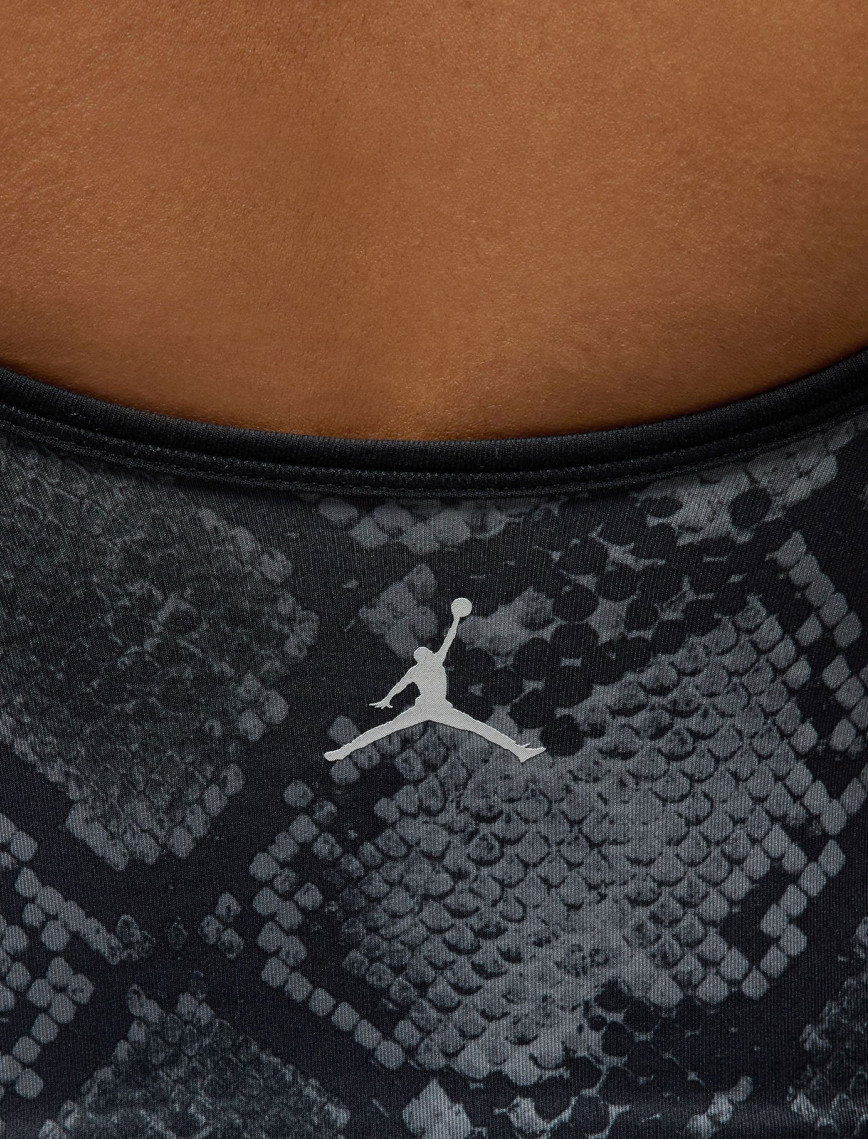 Jordan Sport All Over Print Kadın Siyah Kolsuz T-Shirt Jordan Sport All Over Print Kadın Siyah Kolsuz T-Shirt