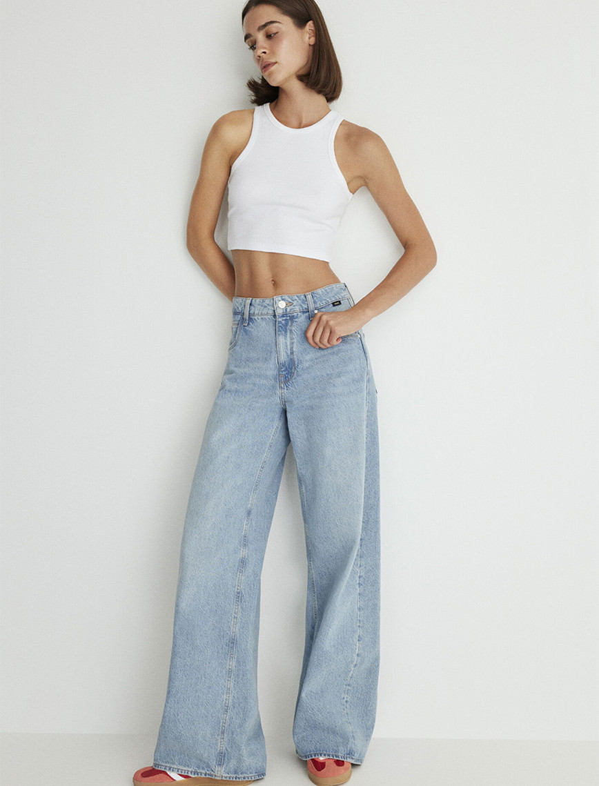 Mavi Siena Iconic Gölgeli Açık Mavi Jean Pantolon 1010763-89104