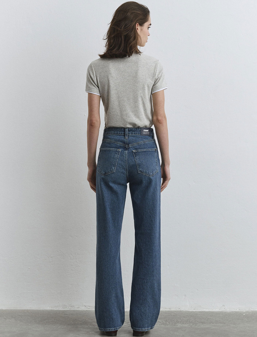 Mavi Sky Classic Denim Puslu Koyu Mavi Jean Pantolon 1010627-87925