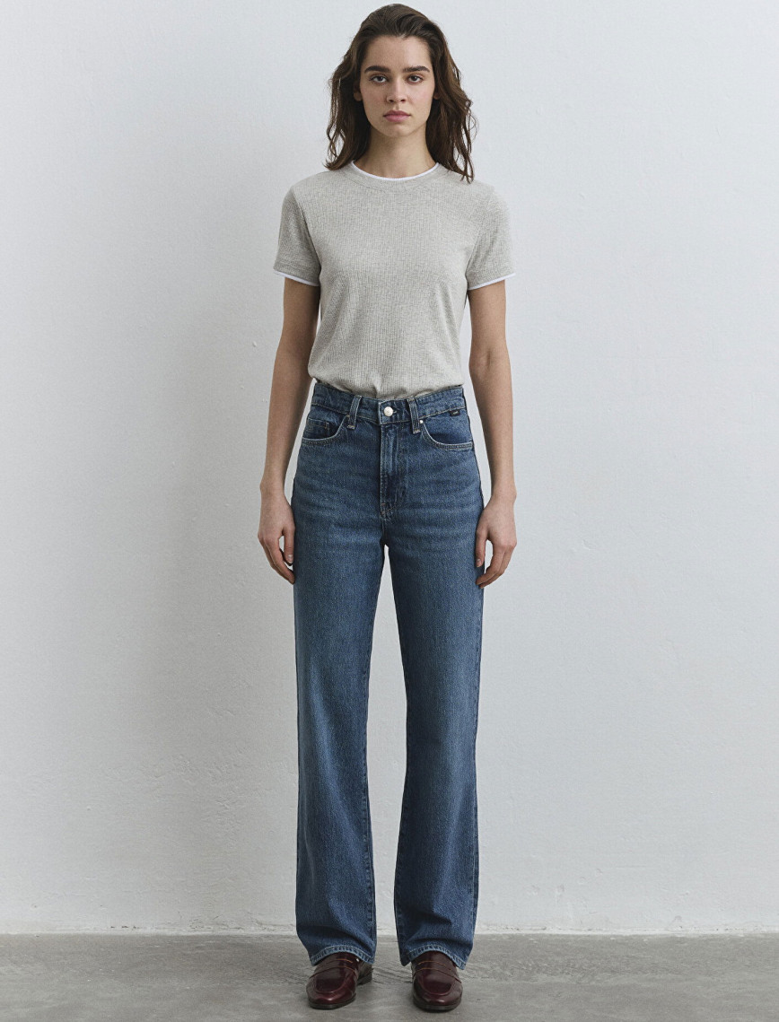 Mavi Sky Classic Denim Puslu Koyu Mavi Jean Pantolon 1010627-87925