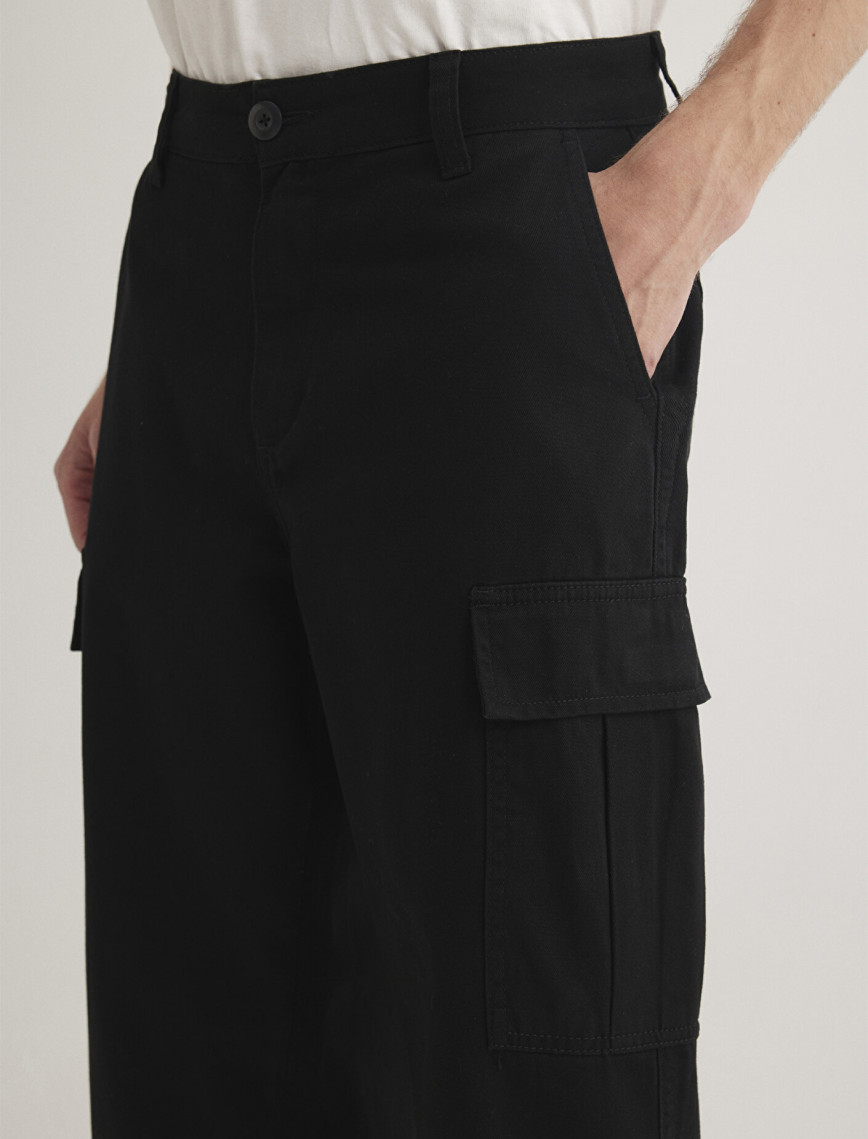 Mavi Siyah Kargo Pantolon 0010432-71379 Mavi Siyah Kargo Pantolon 0010432-71379