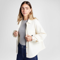 Converse Kadın Oversize Fit Krem Gömlek Converse Kadın Oversize Fit Krem Gömlek